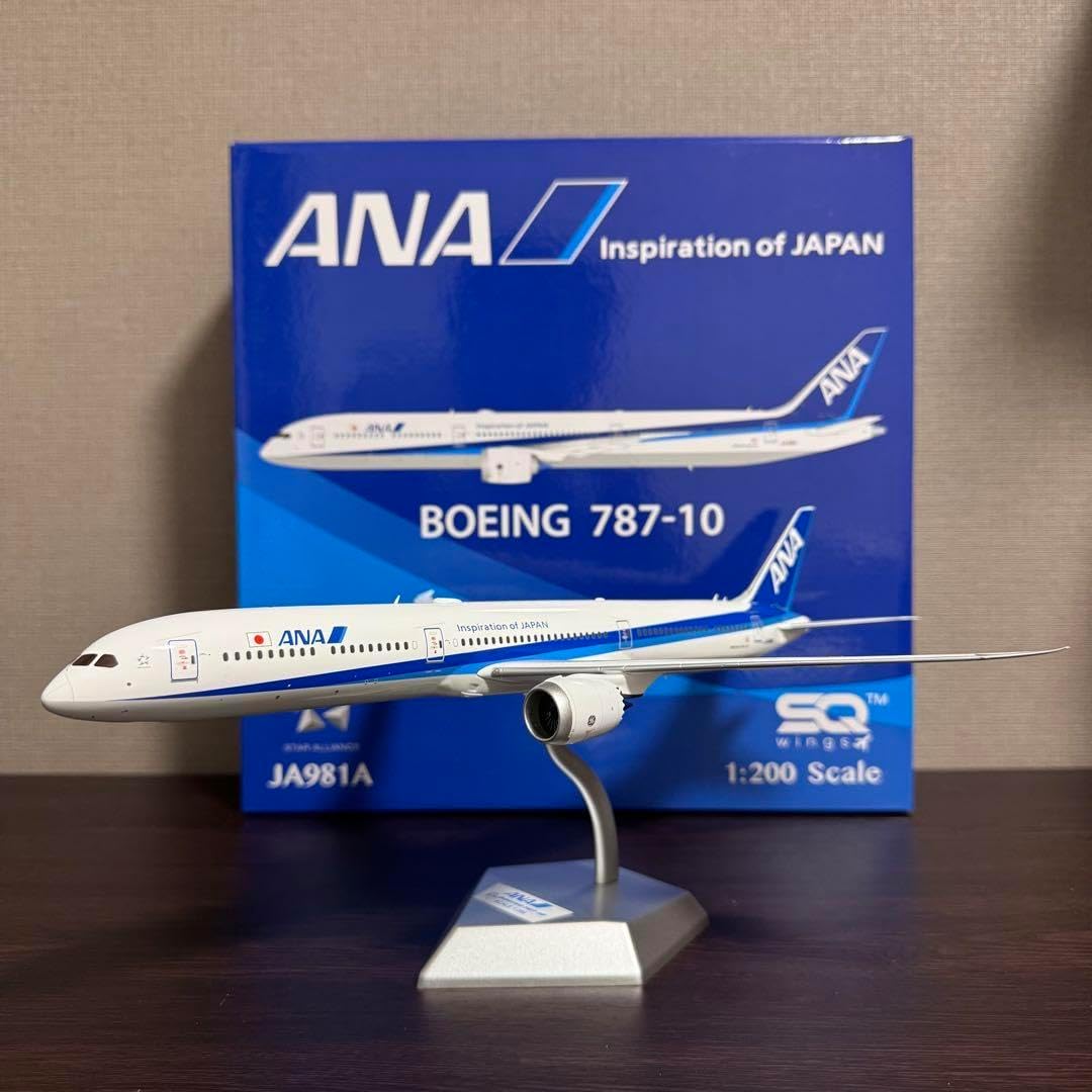 SQ Wings 全日空 ANA B787-10 JA981A 1/200 T
